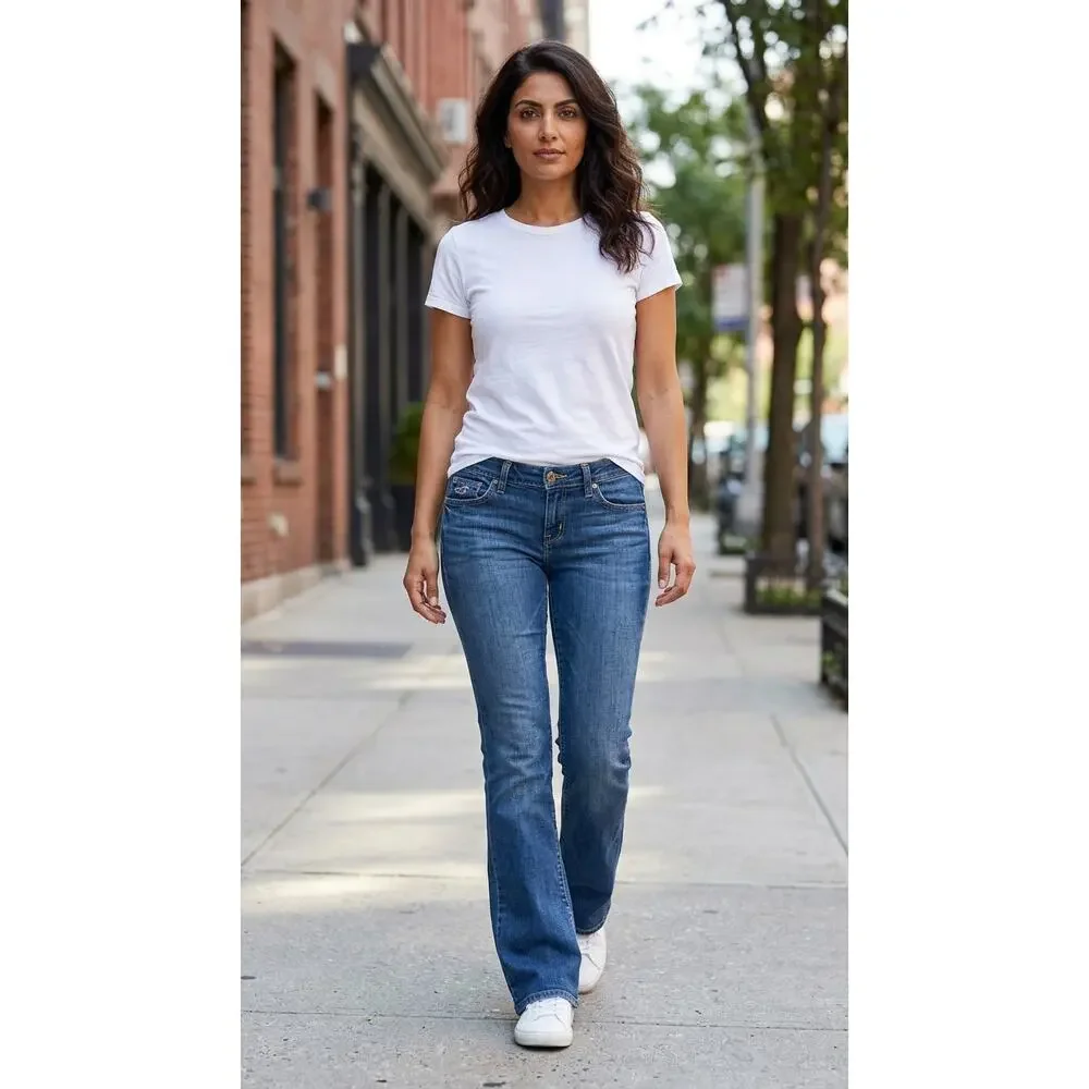 Hollister California Blue Stretch Jeans Women Size 3